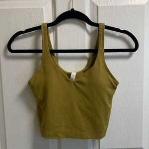 Size 4 Lululemon crop bra in great condition.